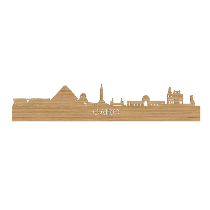 Skyline Cairo Bamboe