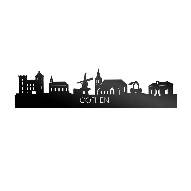 Skyline Cothen Zwart Glanzend