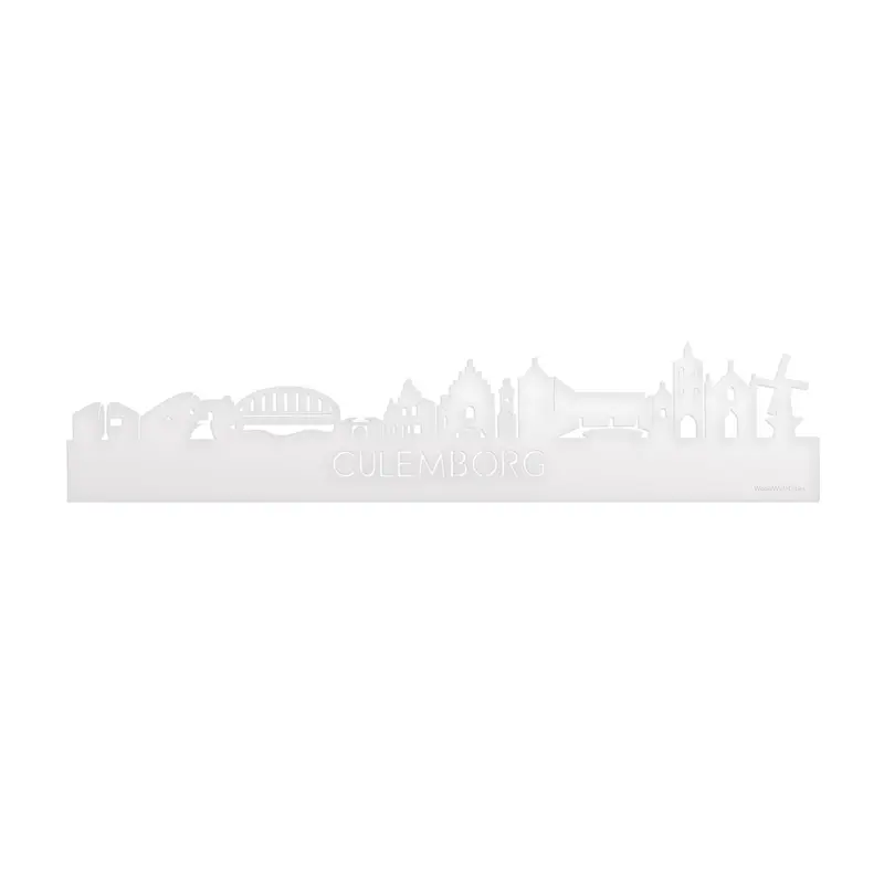 Skyline Culemborg Wit Glanzend
