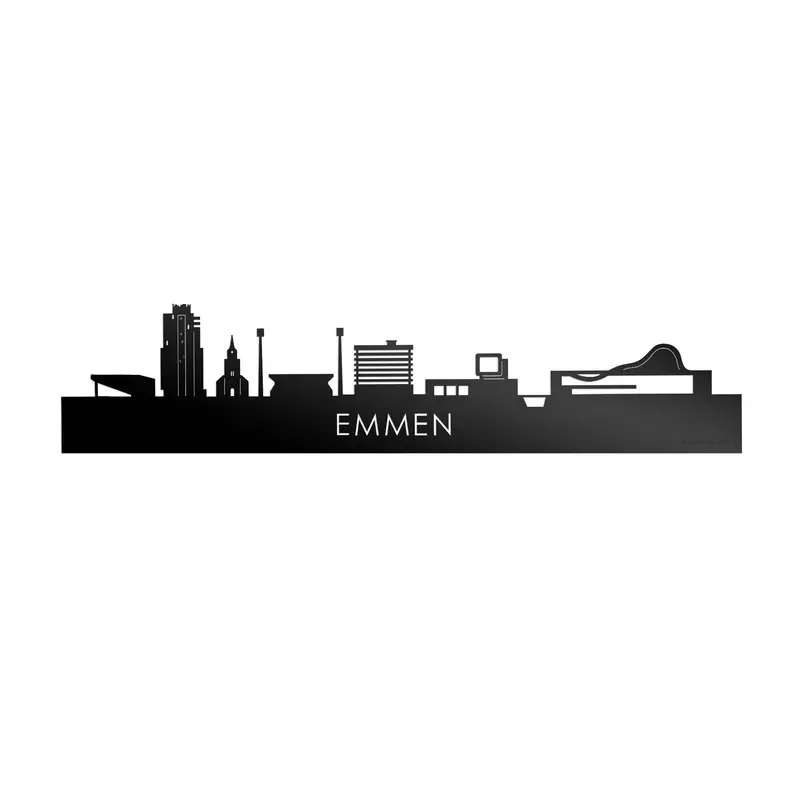 Skyline Emmen Zwart Glanzend