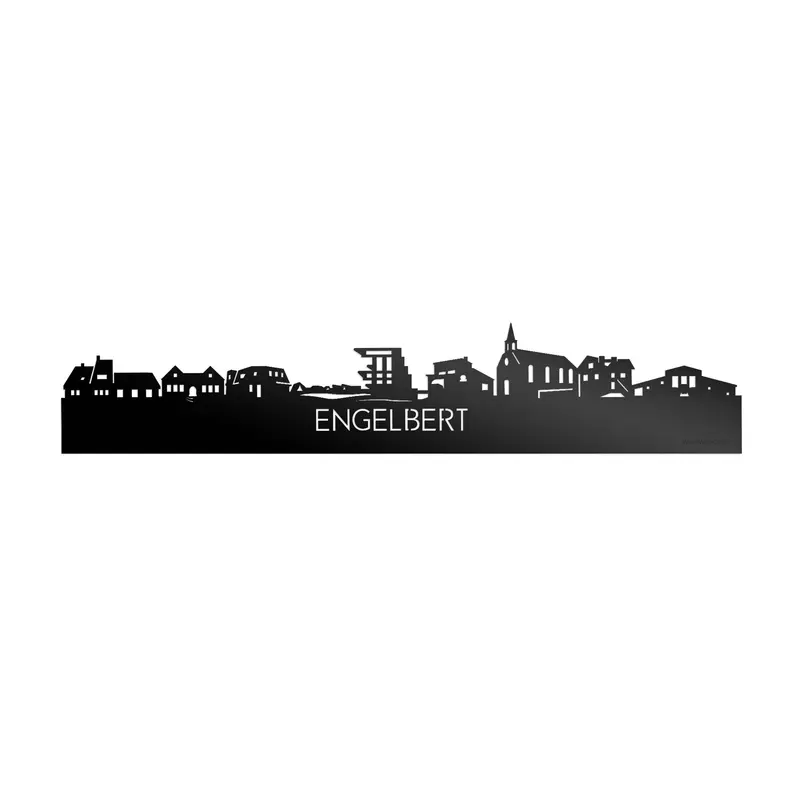 Skyline Engelbert Zwart Glanzend