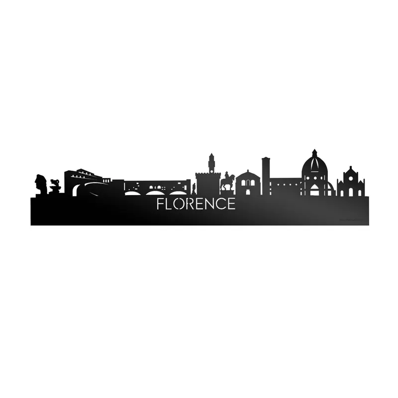 Skyline Florence Zwart Glanzend