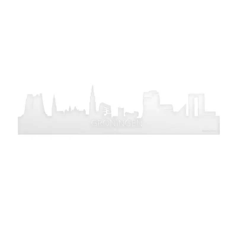 Skyline Groningen Wit Glanzend