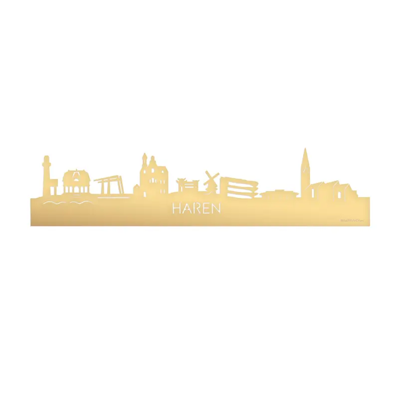 Skyline Haren Goud Metallic