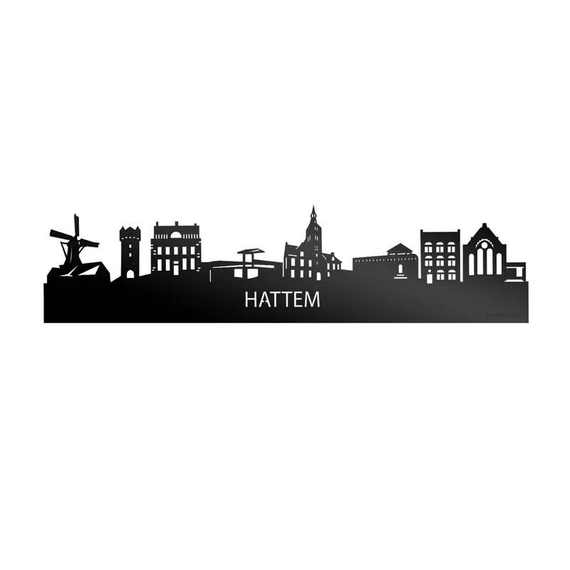 Skyline Hattem Zwart Glanzend