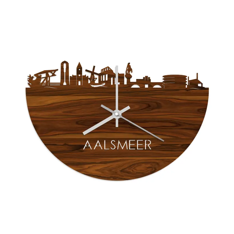 Skyline Klok Aalsmeer Palissander