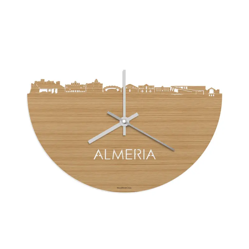 Skyline Klok Almeria Bamboe