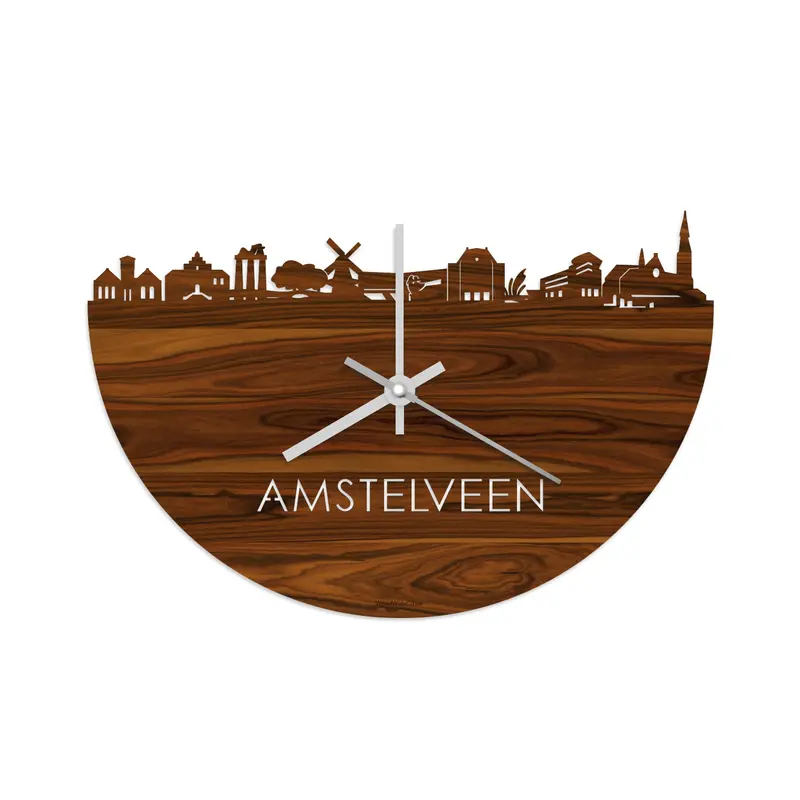 Skyline Klok Amstelveen Palissander