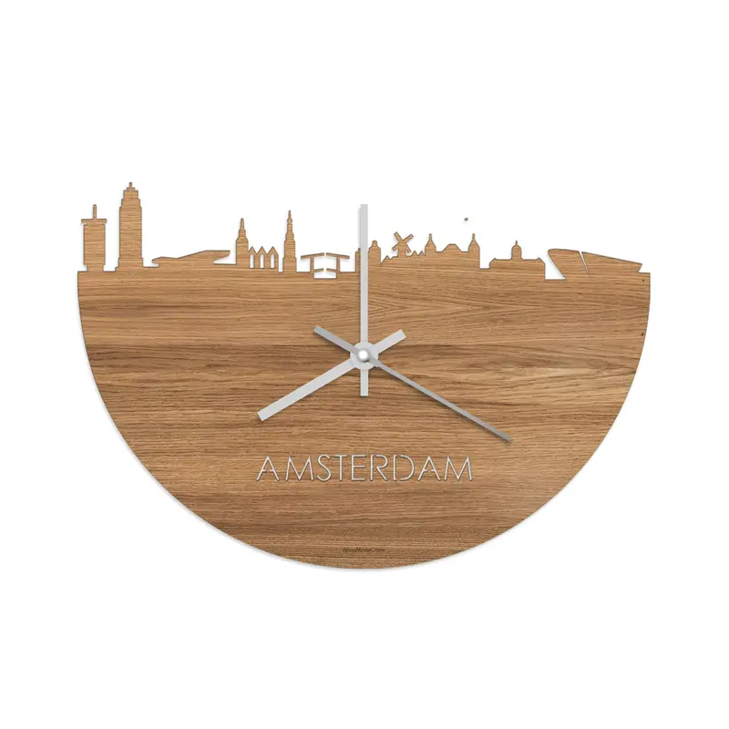 Skyline Klok Amsterdam Eiken