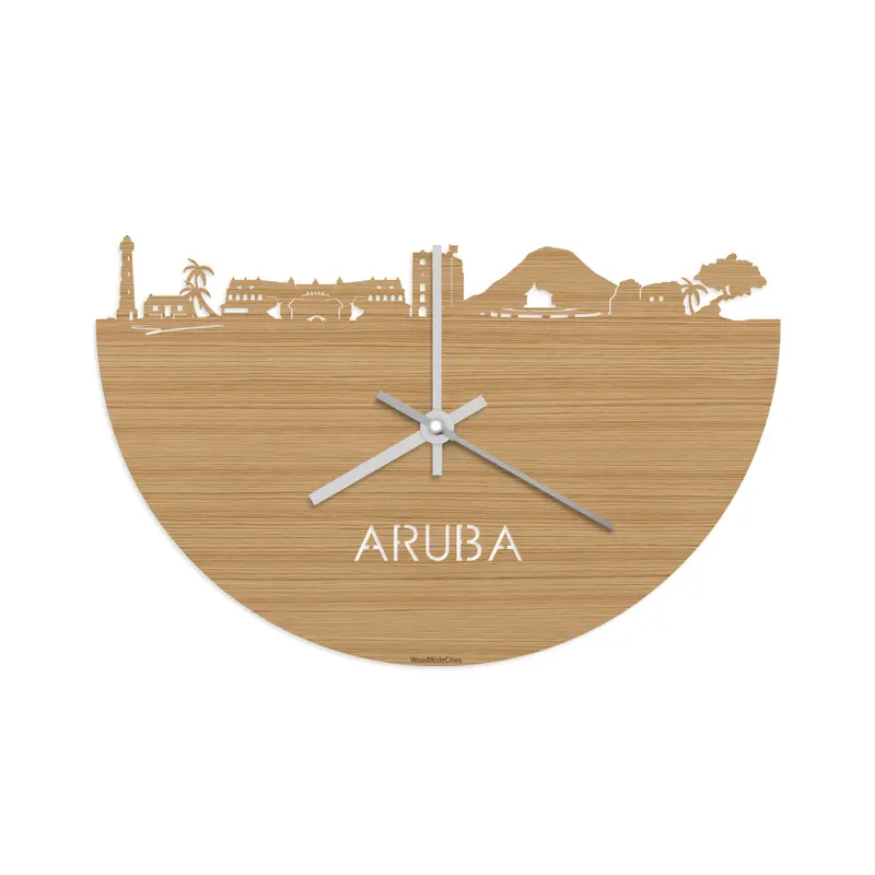 Skyline Klok Aruba Bamboe