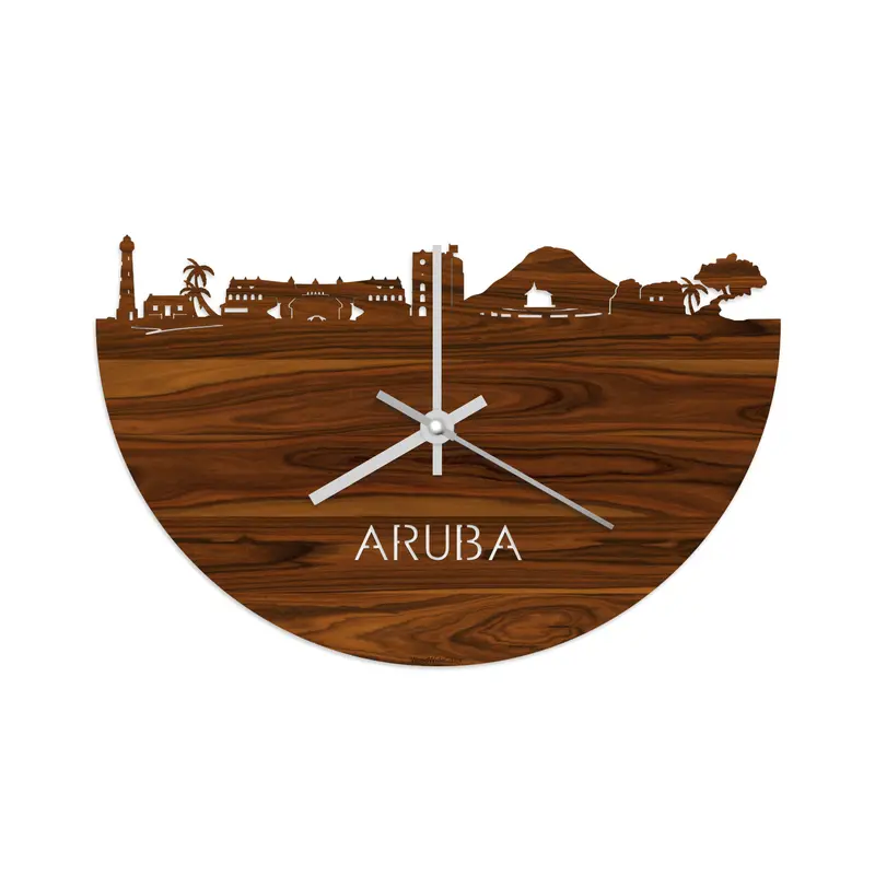Skyline Klok Aruba Palissander