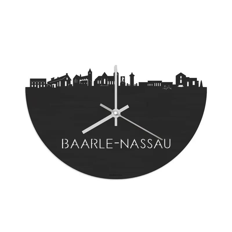 Skyline Klok Baarle-Nassau Black
