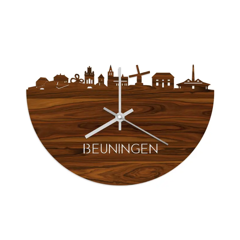 Skyline Klok Beuningen Palissander