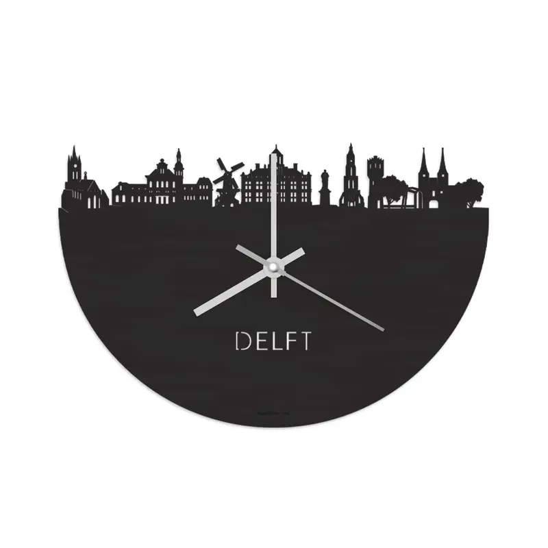 Skyline Klok Delft Black