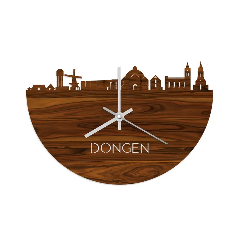 Skyline Klok Dongen Palissander