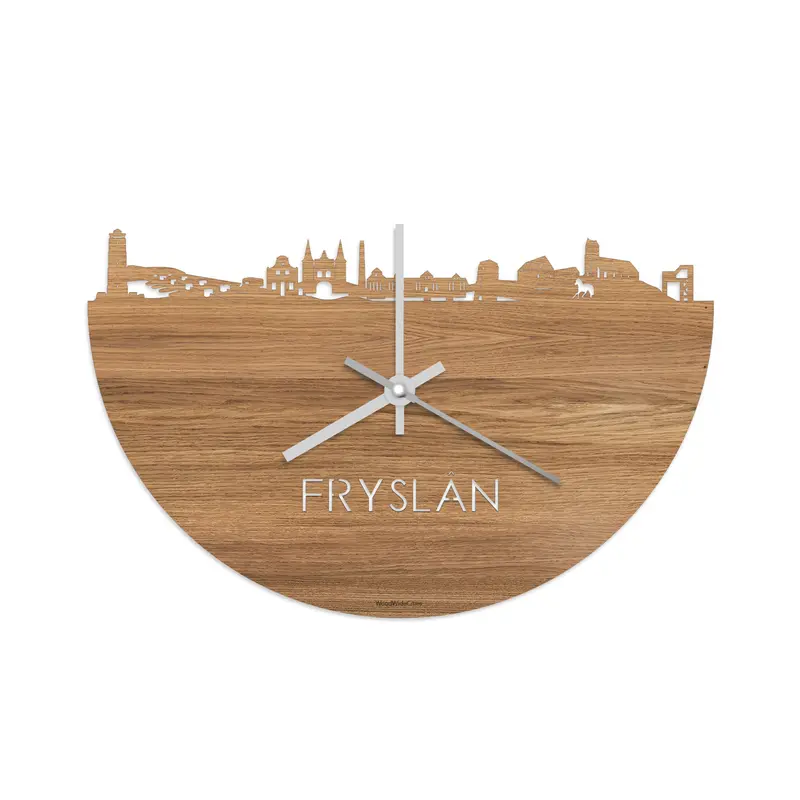 Skyline Klok Fryslân Eiken