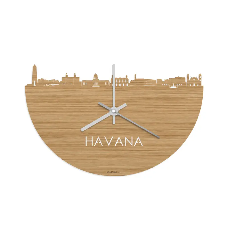 Skyline Klok Havana Bamboe