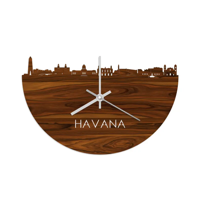 Skyline Klok Havana Palissander
