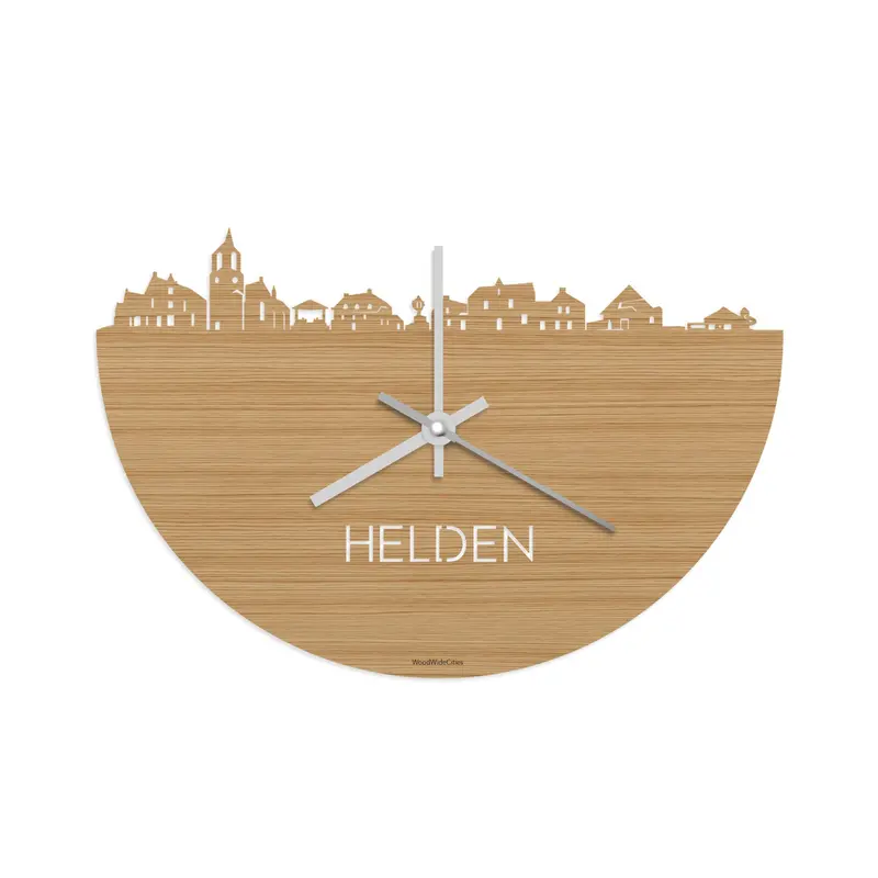 Skyline Klok Helden Bamboe