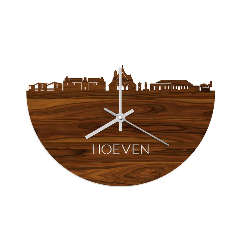 Skyline Klok Hoeven Palissander