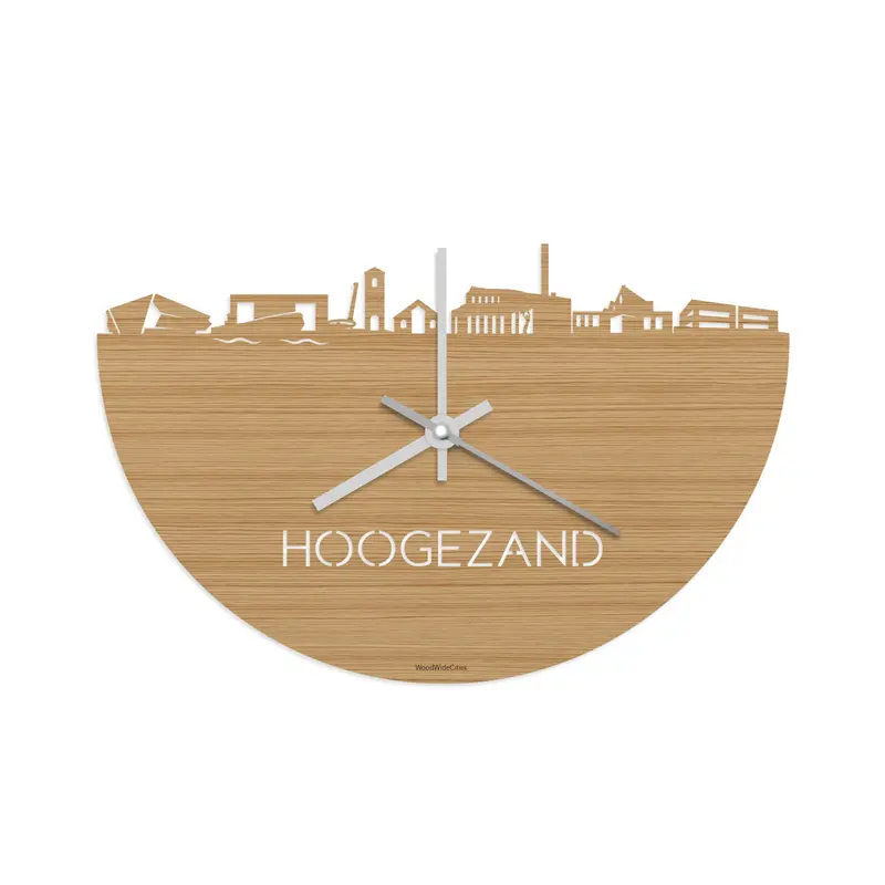 Skyline Klok Hoogezand Bamboe