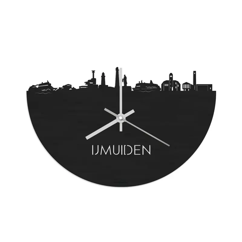 Skyline Klok IJmuiden Black