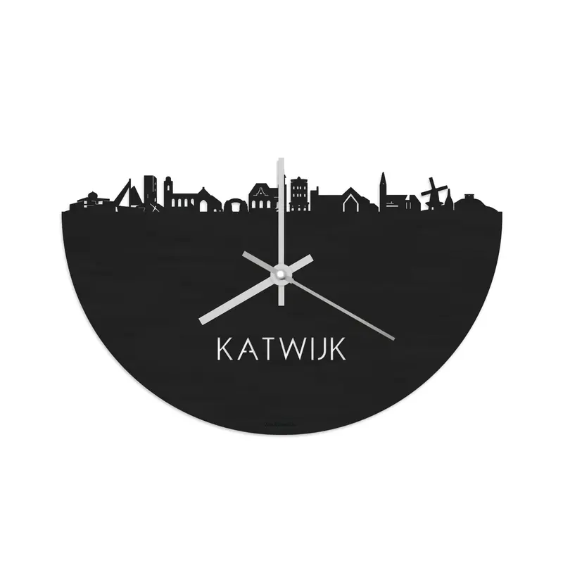 Skyline Klok Katwijk Black