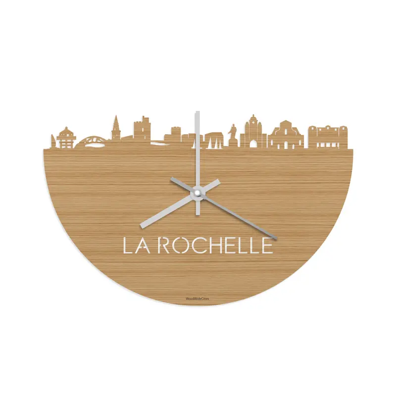 Skyline Klok La Rochelle Bamboe