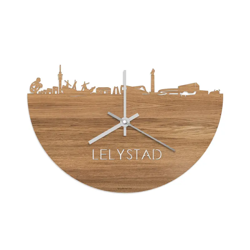 Skyline Klok Lelystad Eiken