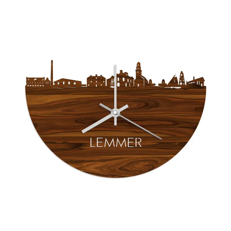 Skyline Klok Lemmer Palissander