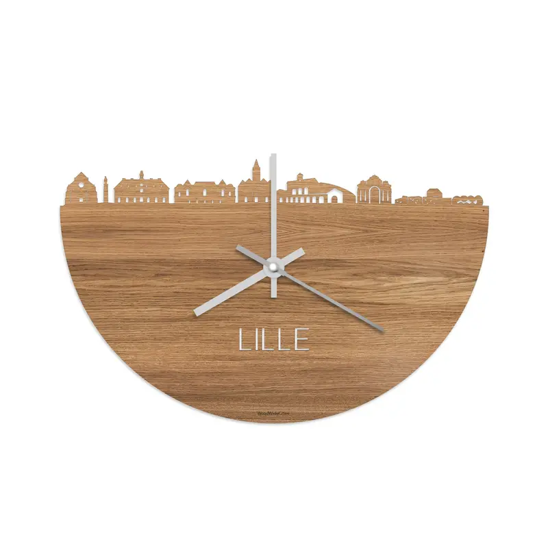 Skyline Klok Lille Eiken