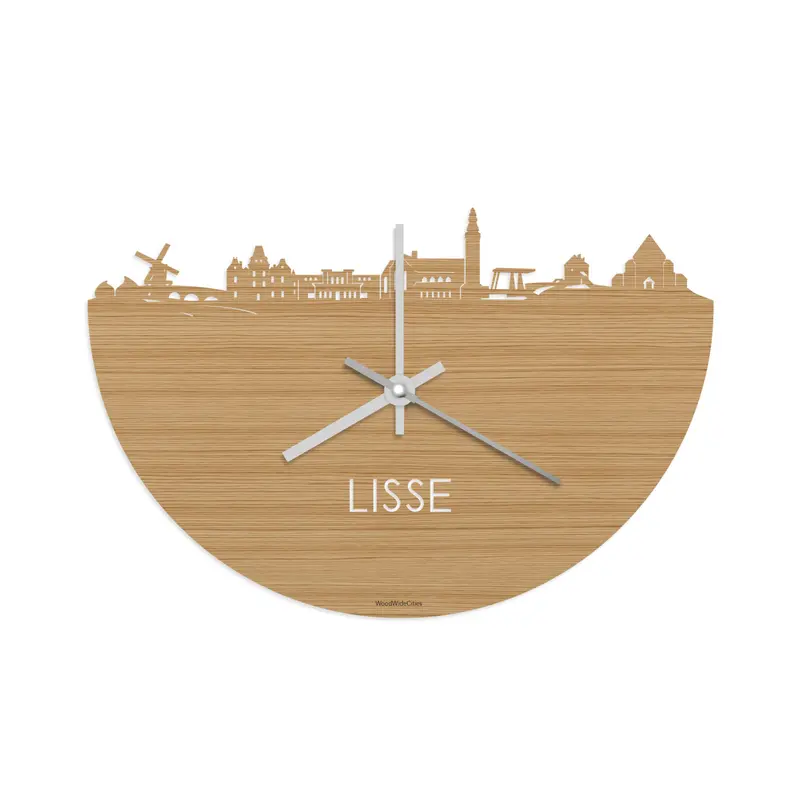 Skyline Klok Lisse Bamboe