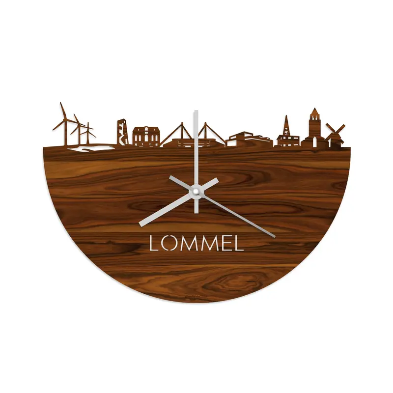 Skyline Klok Lommel Palissander