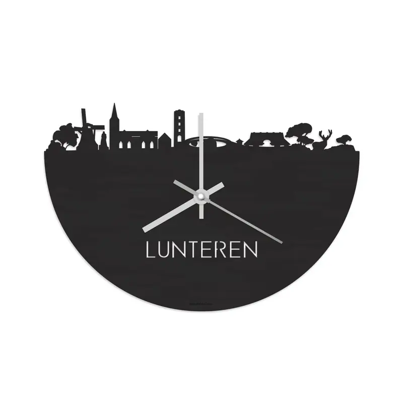 Skyline Klok Lunteren Black