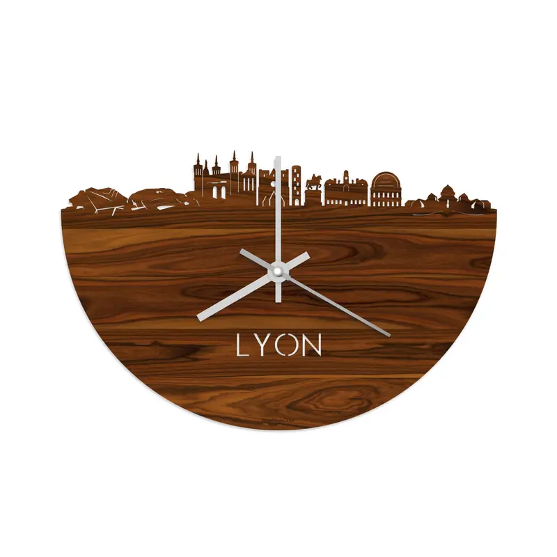 Skyline Klok Lyon Palissander