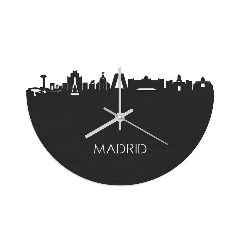 Skyline Klok Madrid Black