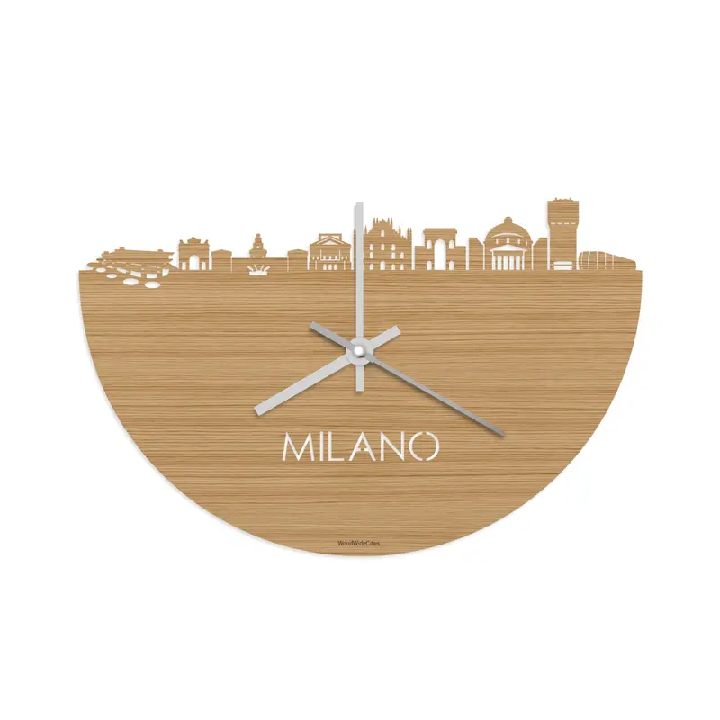 Skyline Klok Milano Bamboe