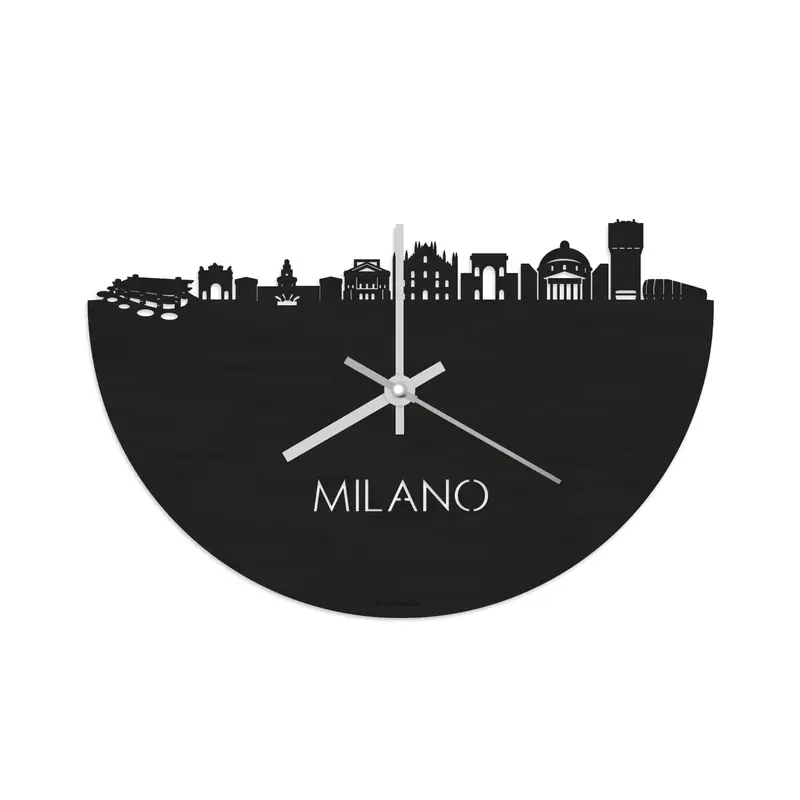 Skyline Klok Milano Black