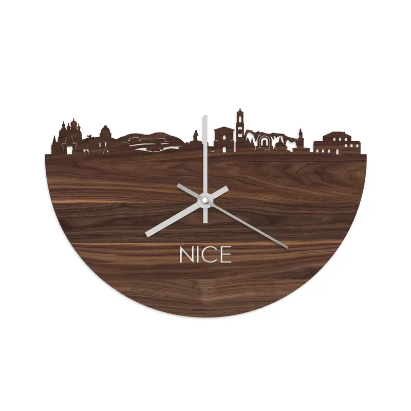 Skyline Klok Nice Noten
