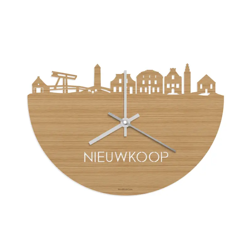 Skyline Klok Nieuwkoop Bamboe