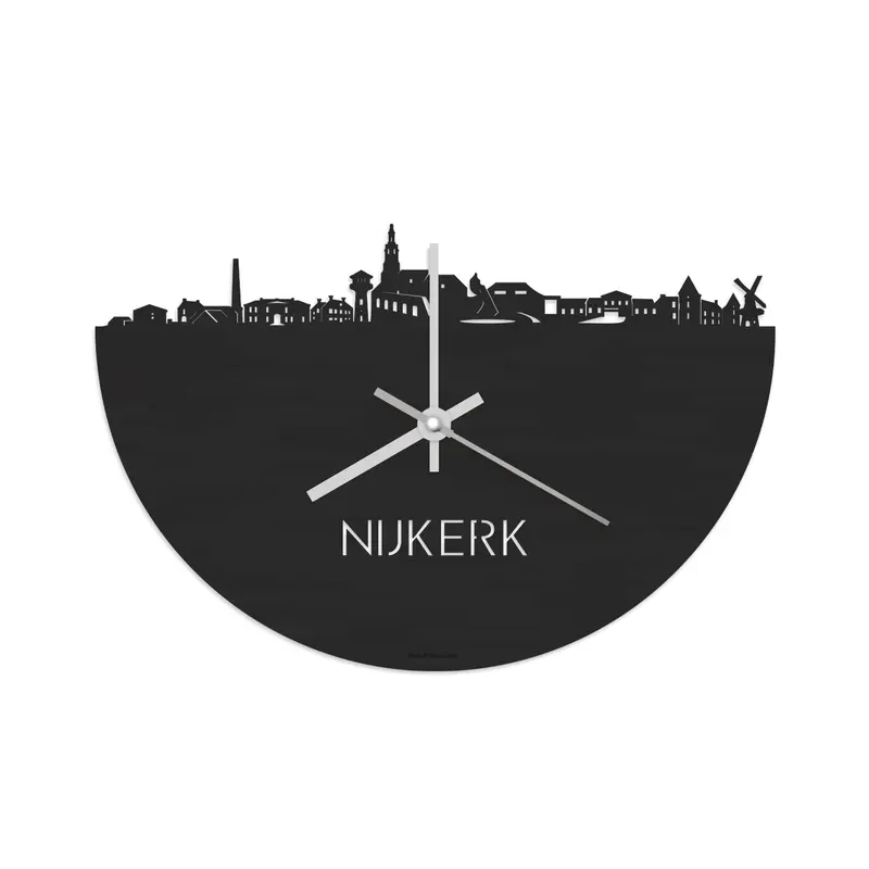 Skyline Klok Nijkerk Black