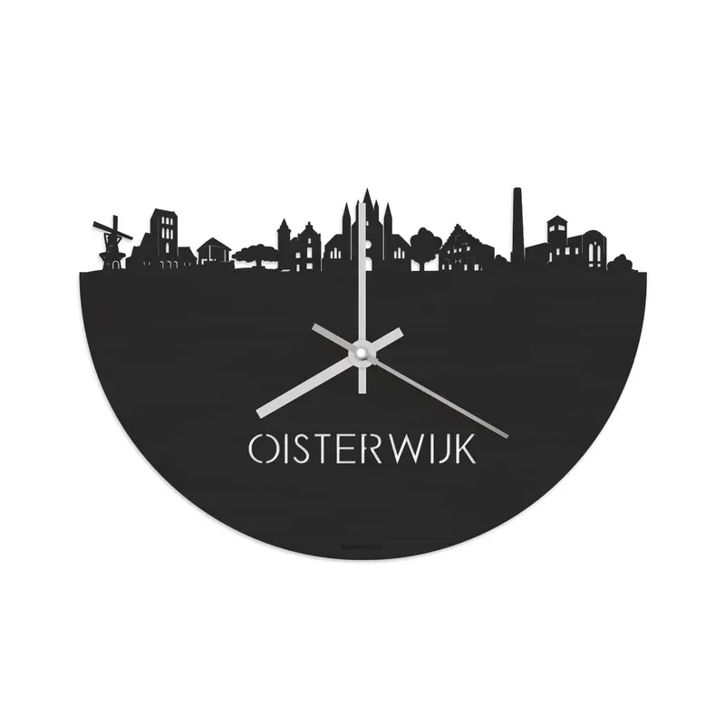 Skyline Klok Oisterwijk Black