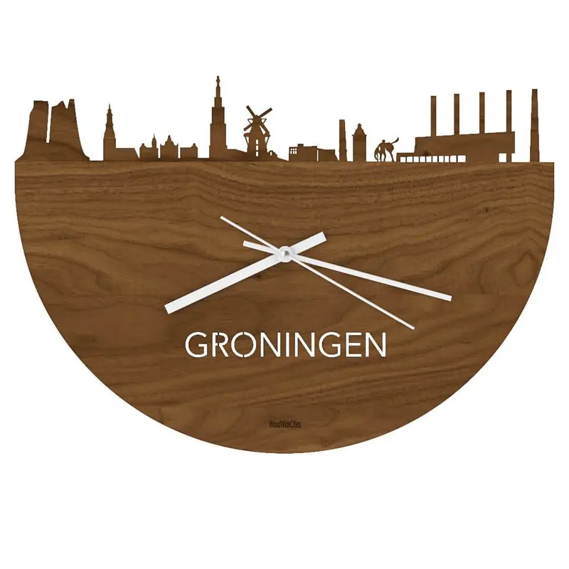 Skyline Klok Oud Groningen Noten