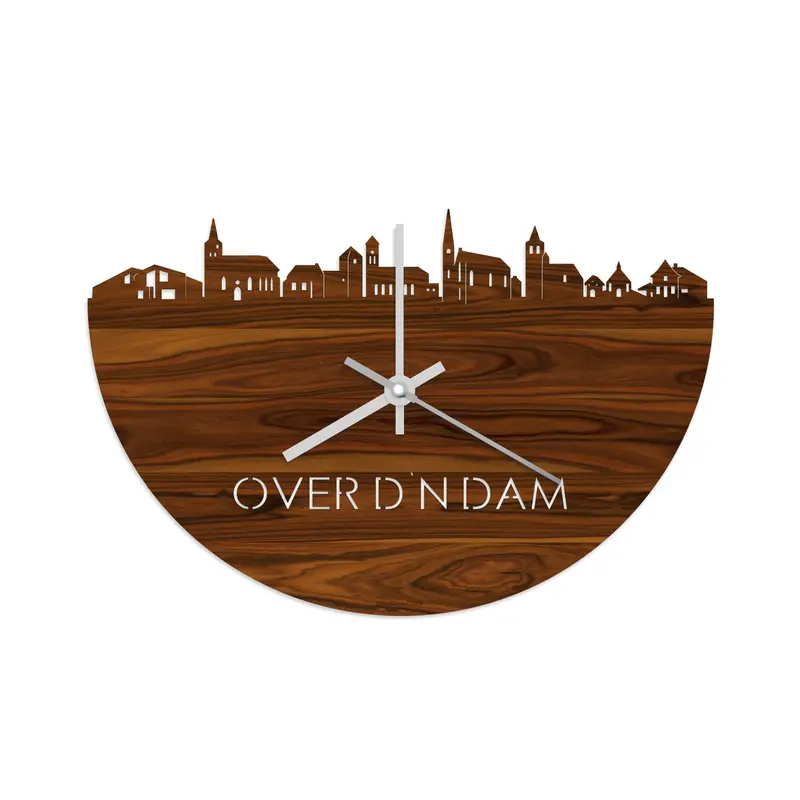 Skyline Klok Over d'n Dam Palissander