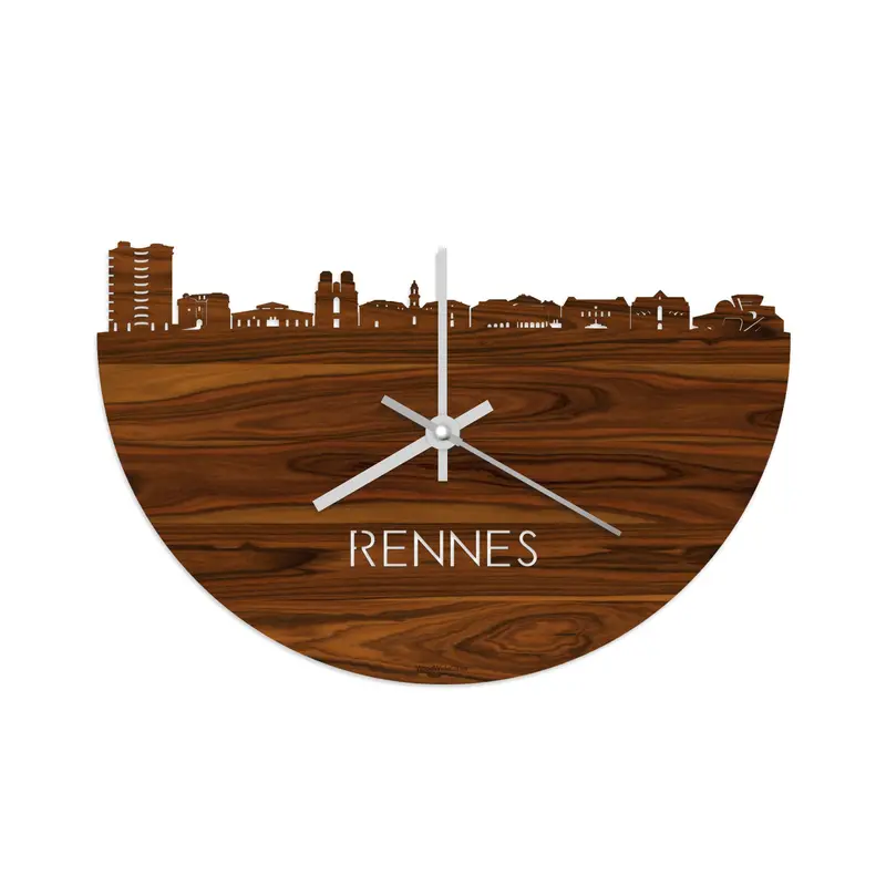 Skyline Klok Rennes Palissander