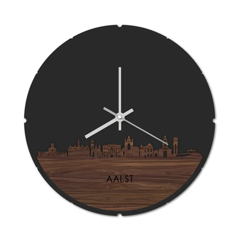 Skyline Klok Rond Aalst Noten