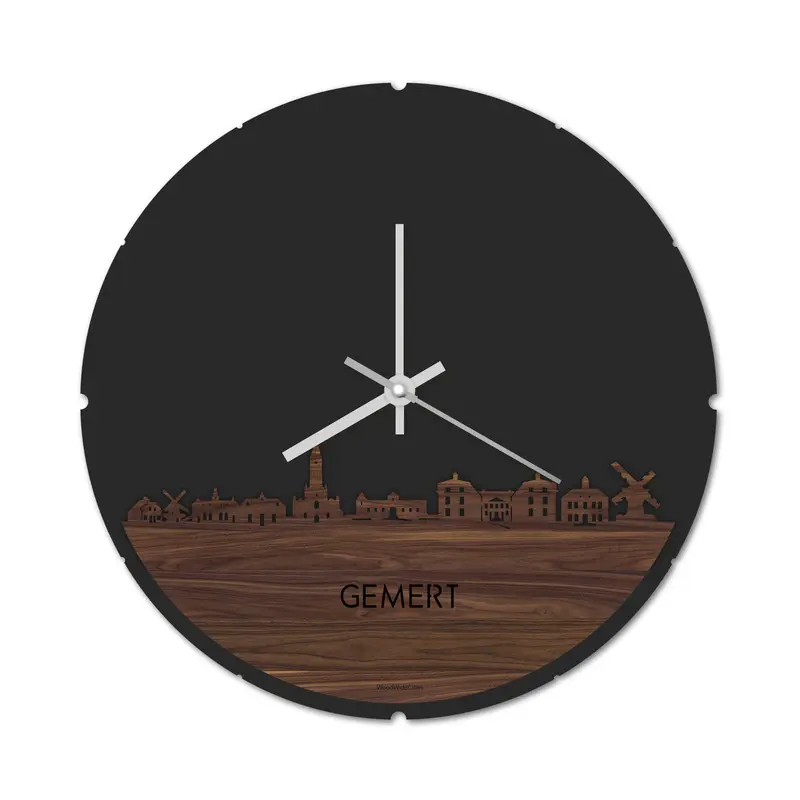 Skyline Klok Rond Gemert Noten