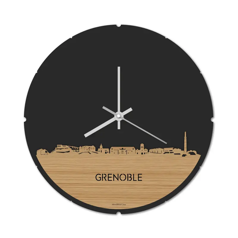 Skyline Klok Rond Grenoble Bamboe