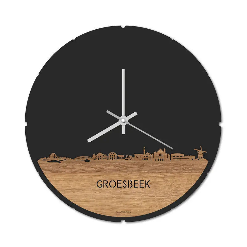 Skyline Klok Rond Groesbeek Eiken