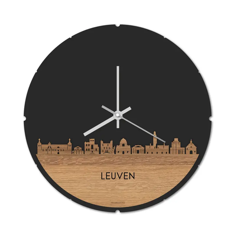 Skyline Klok Rond Leuven Eiken